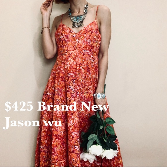 Jason Wu Dresses & Skirts - $425 Brand New Jason Wu linen dress